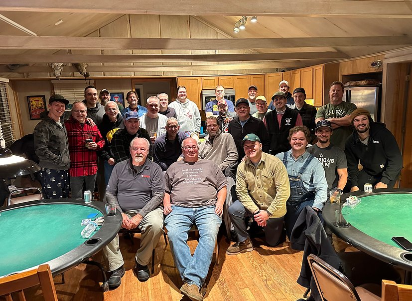 2024 Poker Weekend Group Picture